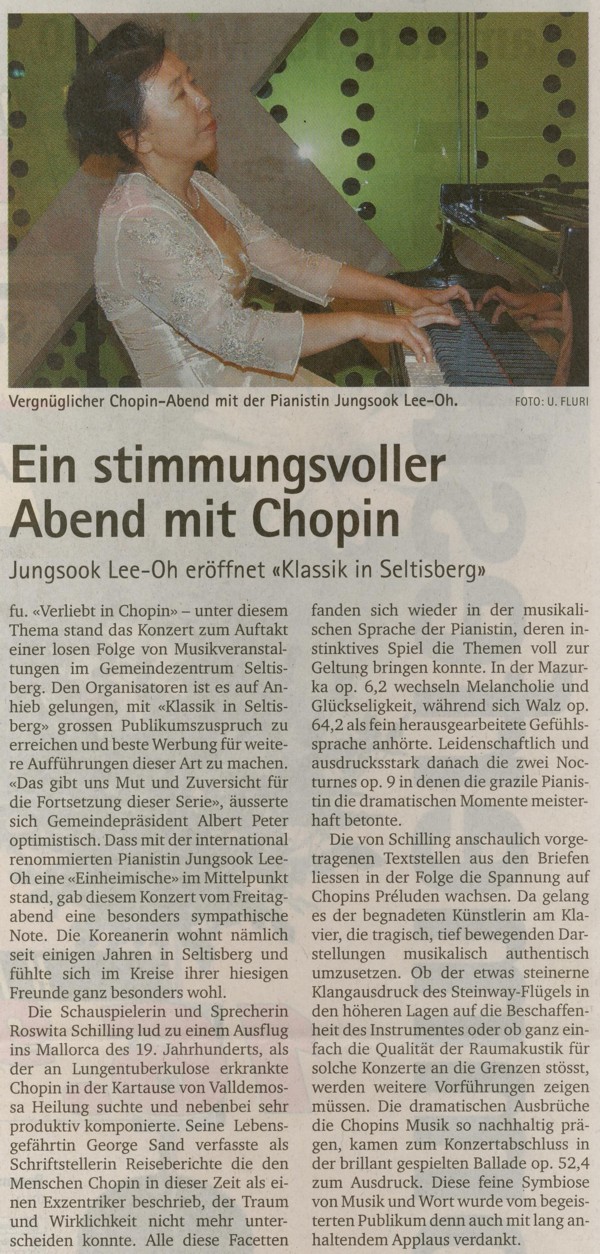 Oberbaselbieter Zeitung, 12. Mai 2009